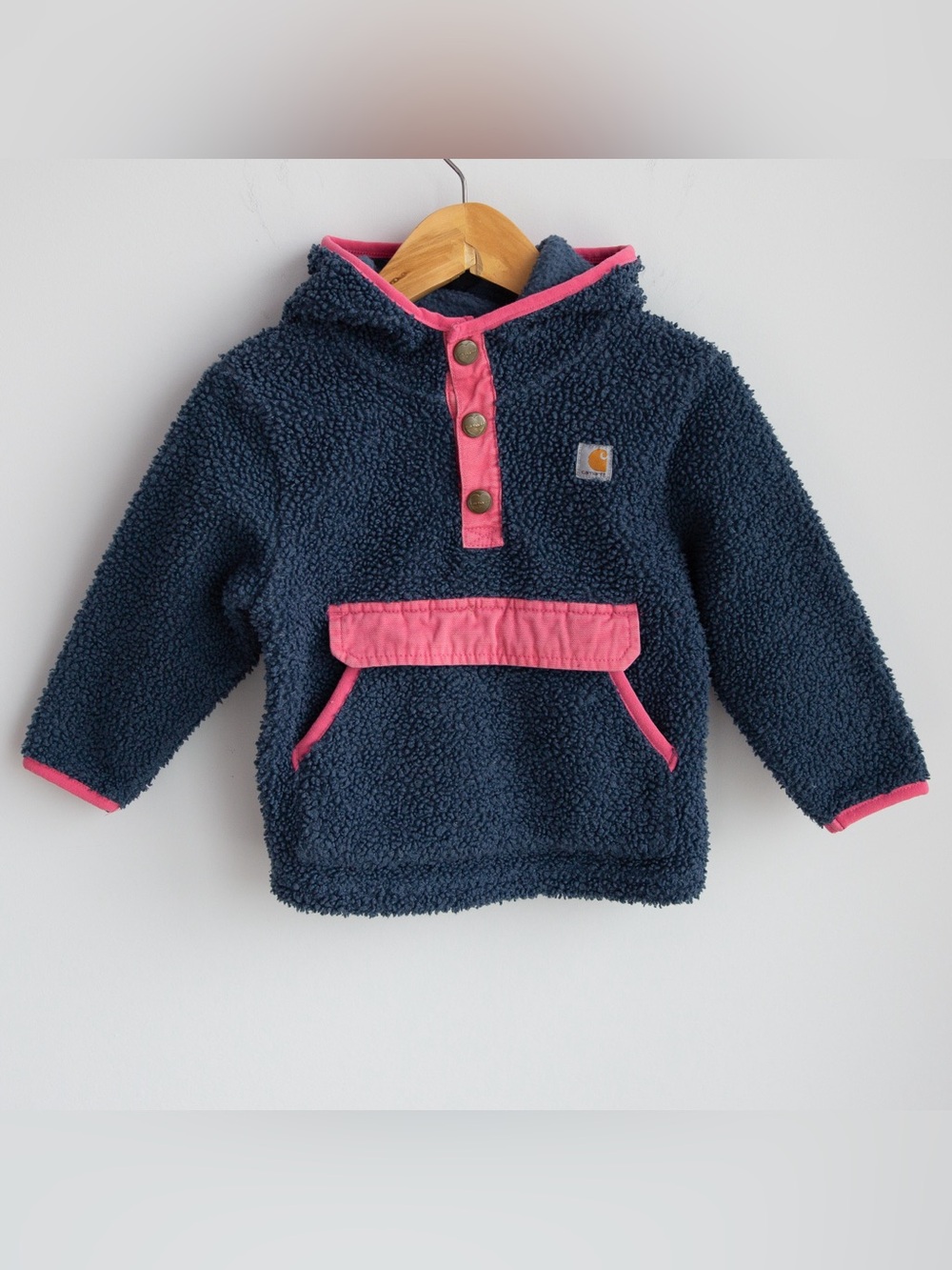 Carhartt Toddler Teddy Fleece Pullover 2T